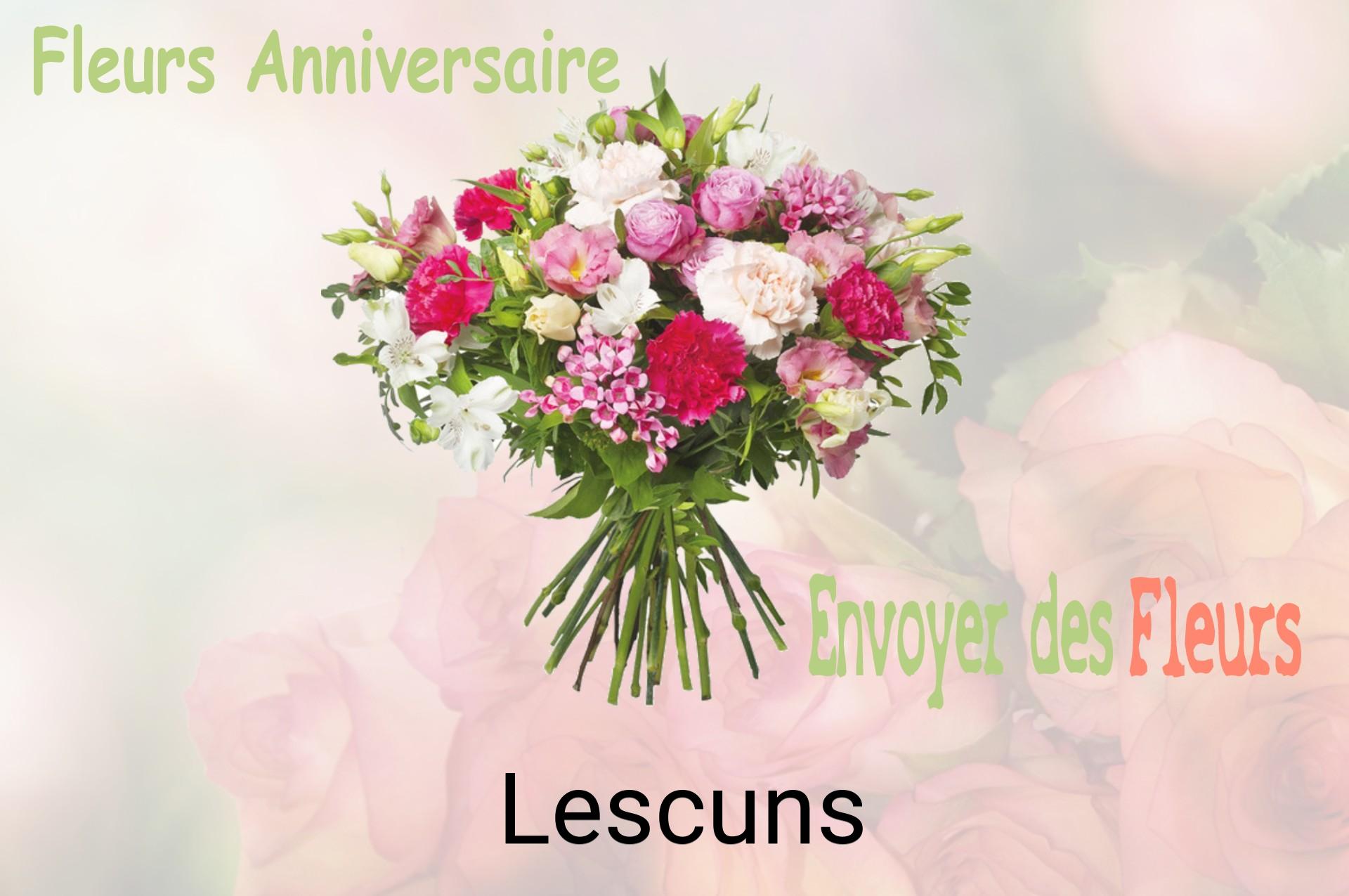 Bouquet de fleurs d’anniversaire livré à Lescuns