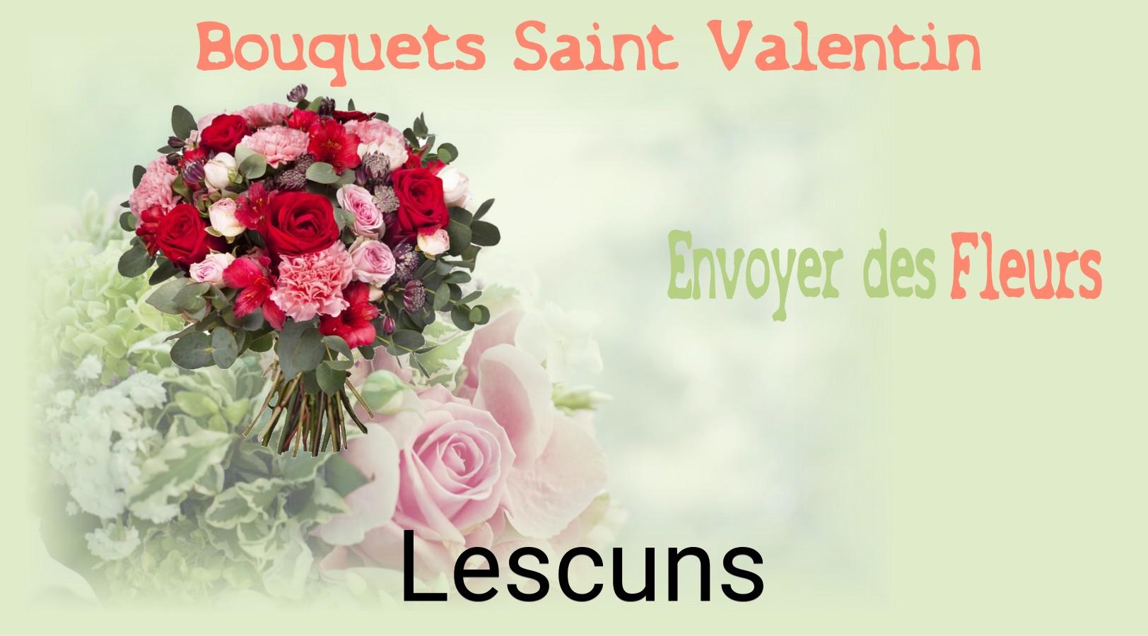 Roses de Saint-Valentin livrées à Lescuns