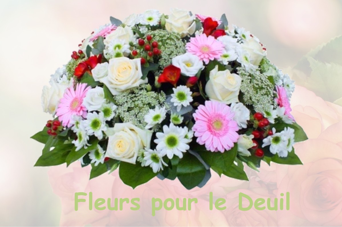 fleurs deuil LESCUNS